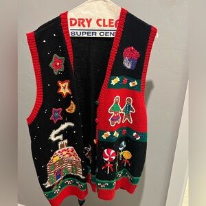 Vintage Christmas Vest